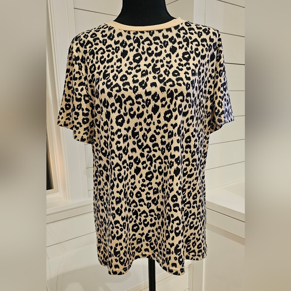 Leopard Print Women's Top
